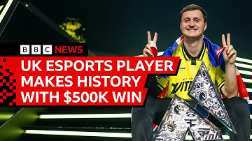 UK esports player makes history with Team Vitality win | BBC News
