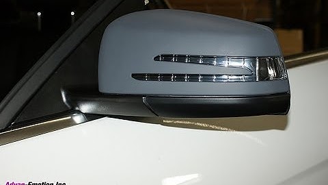 Mercedes Benz W204 Facelift LED Mirror Install, www.Advan-Emotion.com