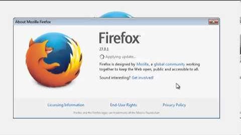 How To Update Firefox