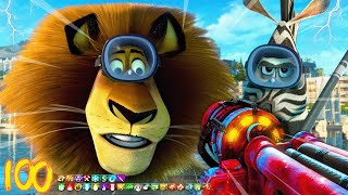 INSANE Madagascar Zombies Easter Egg Boss Fight!!! (COD BO3 Zombies)