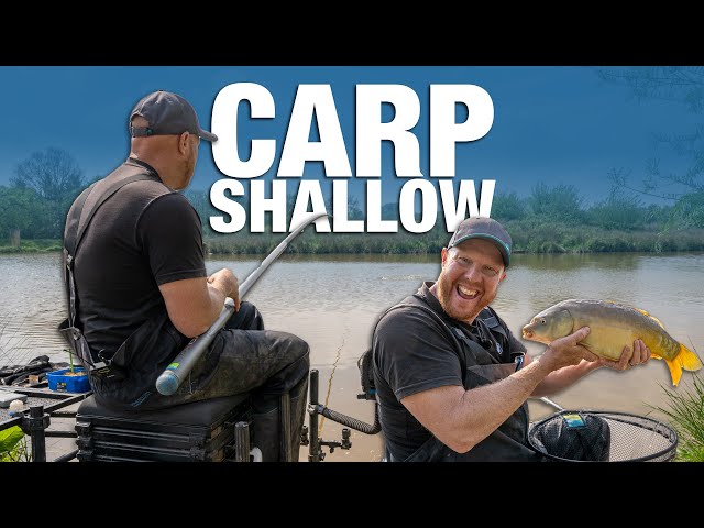 How To Catch CARP SHALLOW! | Andy May class=