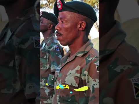 Top 5 most powerful countries in Africa #shorts