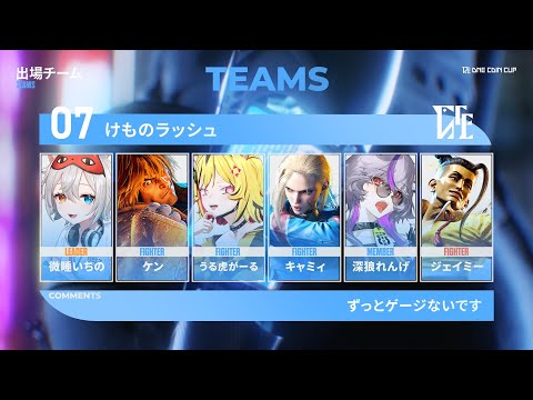 【#スト6 】けものラッシュWIN‼️最後までたのしみましょう🐱🐺🐯【#深狼れんげ/のりプロ】 video thumb