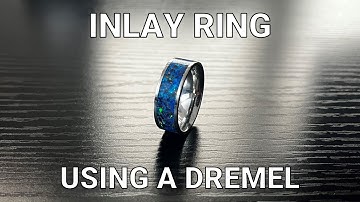How to Make a Stone Inlay Ring with just a Dremel