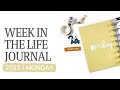 Week in the life journal 2023  monday