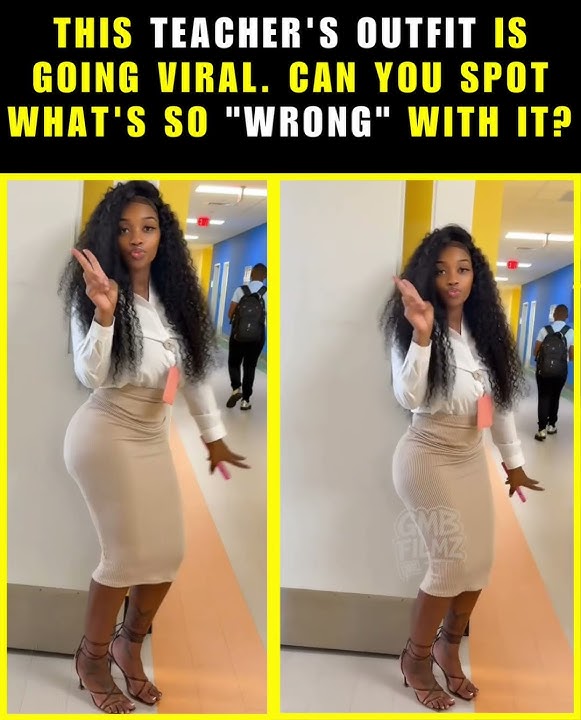 Pakaian Guru Ini Viral. Bisakah kamu menemukan apa yang 'salah' dengannya? #viral