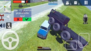 Playing Multiplayer Mode - Offroad Simulator Online: 8x8 & 4x4 off road rally Android Gameplay HD screenshot 4