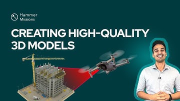How to create high quality 3D models with drones? | Hammer Missions