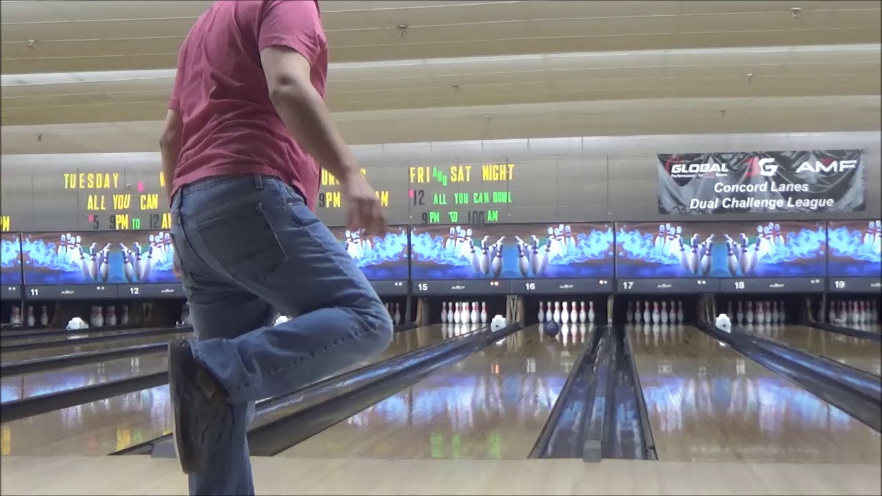 Bowling at Concord Bowl and Recreation With My Cousin Nick From 1214