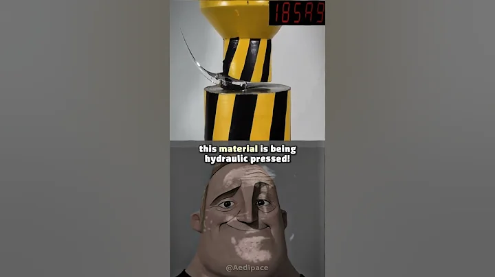 Hydraulic press vs prince rupert's drop! #shorts #earth #virall #science