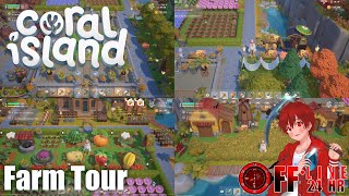 พาทัวร์ฟาร์ม จัดไปสวยๆ - Coral Island(Farm Tour, V0.1)