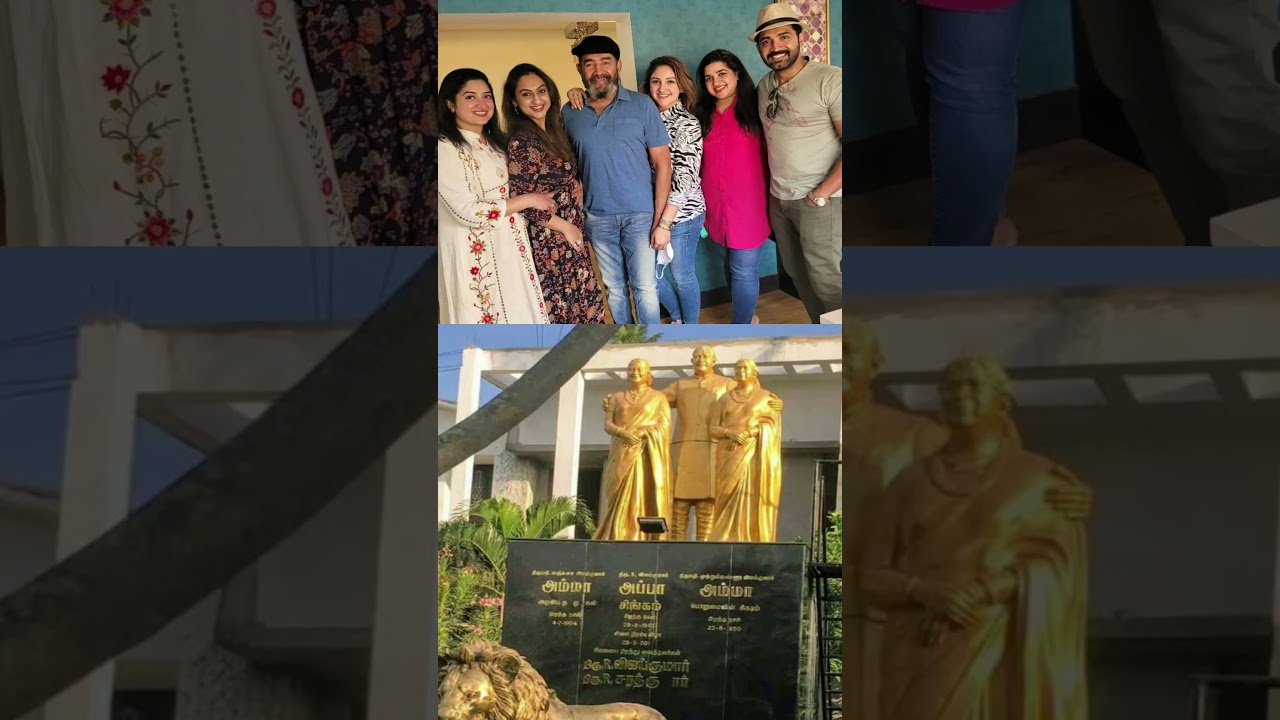 இரு மனைவிகளுடன் தனக்கே சிலை! | விஜயகுமார் 