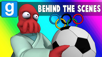 Gmod Olympics Behind the Scenes - Bloopers & Funny Moments (Garry