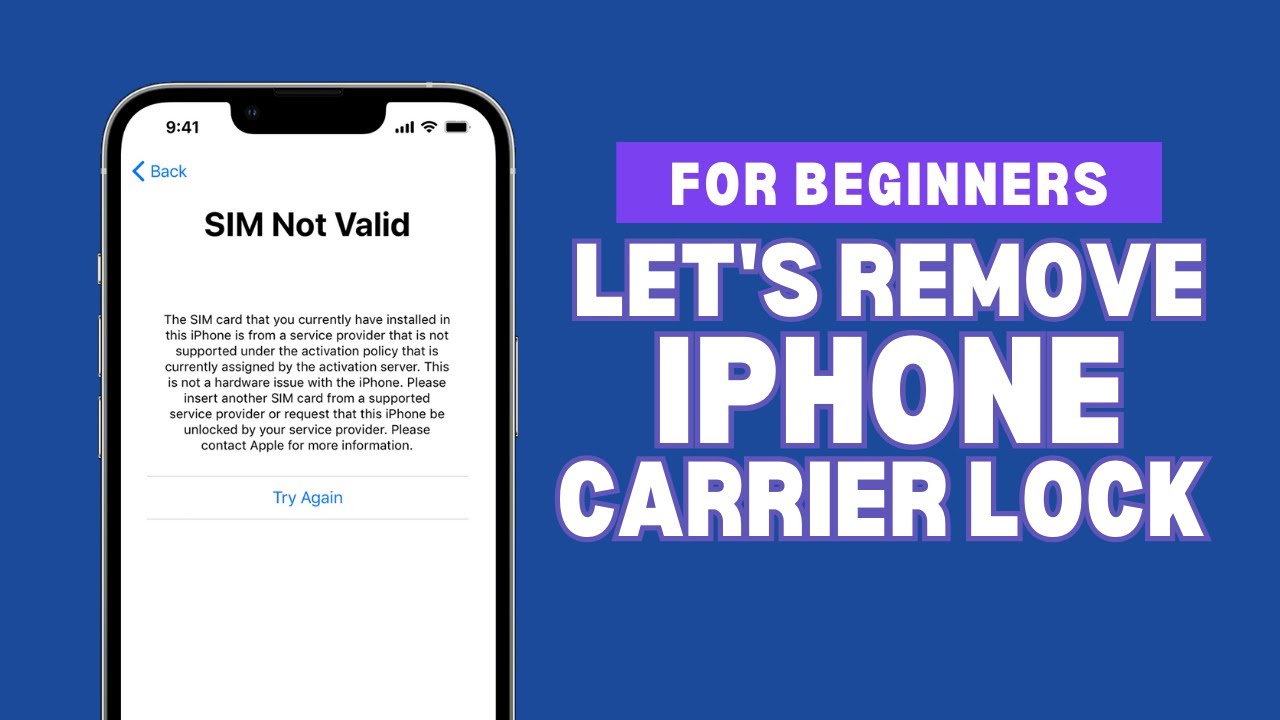 How To Remove A Network Locked Phone [100% Working] - YouTube
