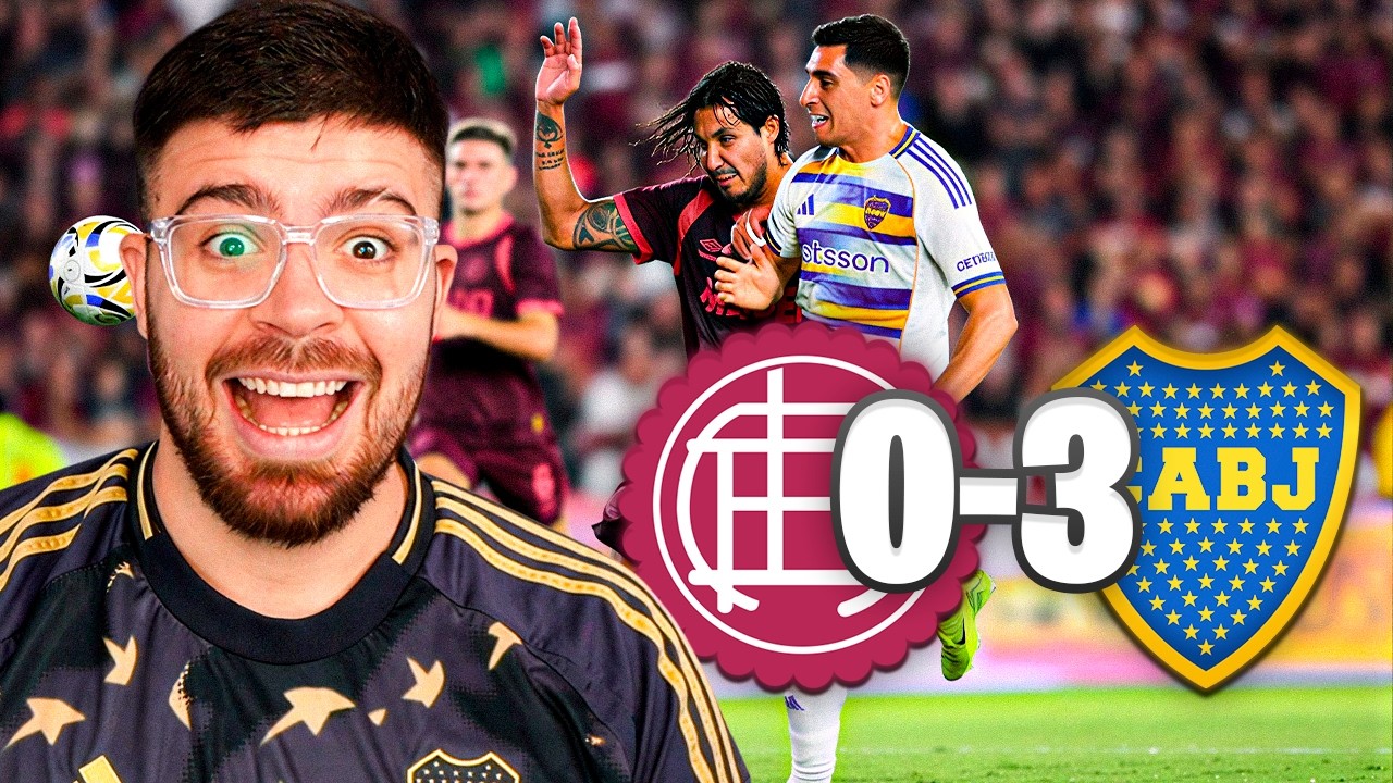 BOCA GOLEÓ A LANÚS CAMPEÓN DE LA RECOPA SUDAMERICANA | DOBLETE DE MERENTIEL