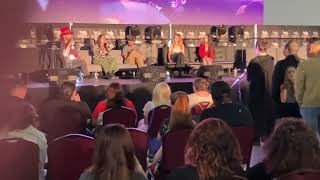 My question to Melissa Barrera, Mikey Madison, Liana Liberato, and Tony Revolori at Spookala V