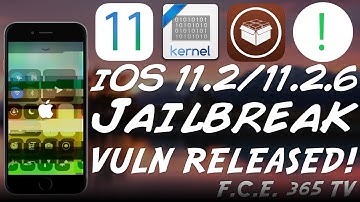 iOS 11.2/11.2.6 MASSIVE JAILBREAK UPDATE: New Kernel Vuln RELEASED | iOS 11.2.6 Unsigned