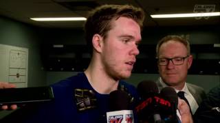 POST-GAME RAW | Connor McDavid
