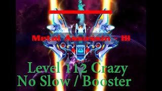 Alien Shooter - Level 112 Crazy (Metal Assassin) No Slow No Booster