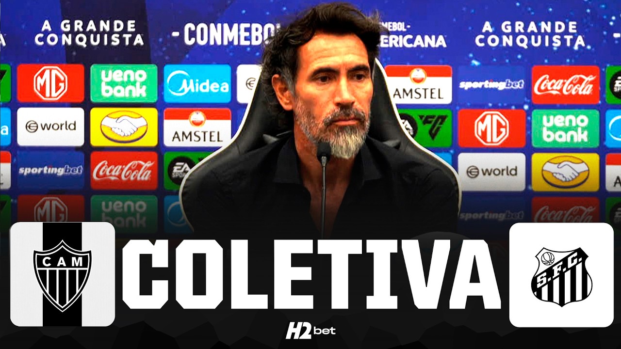EDUARDO DOMÍNGUEZ: ENTREVISTA COLETIVA PÓS GALO x SANTOS 🎙️