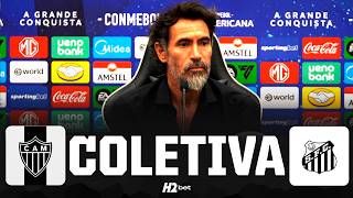 EDUARDO DOMÍNGUEZ: ENTREVISTA COLETIVA PÓS GALO x SANTOS 🎙️