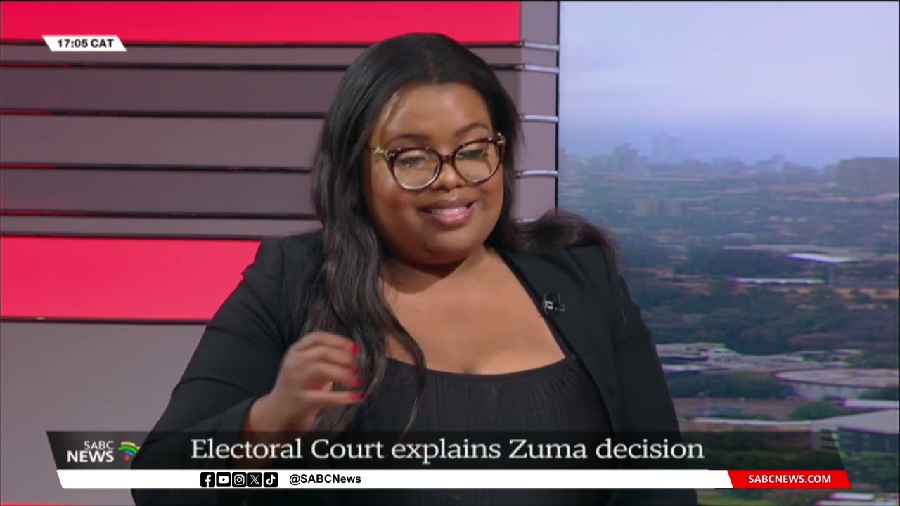 MK vs ANC  Electoral Court explains Zuma decision Canny Maphanga updates