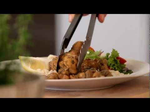 Recipe: Creamy Lemon Chicken with mushrooms