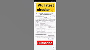 VTU LATEST UPDATE (18-06-2021) #be_smarrt_updates #kaif_ansari_updates