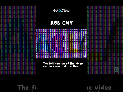 RGB CMY