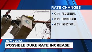 Possible rate increase at Duke Energy