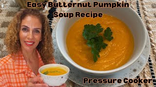 How to make Pumpkin Soup with a Pressure Cooker