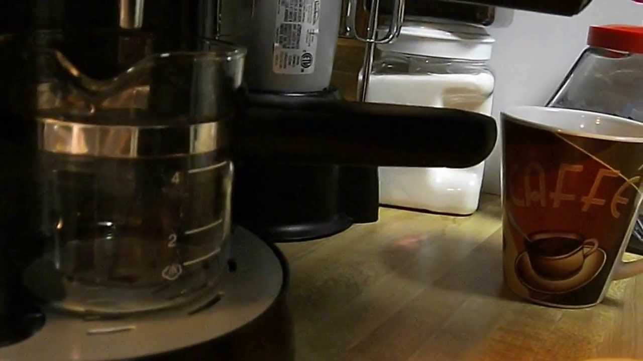 Mr coffee espresso machine how to use