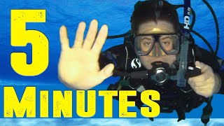 PADI Open Water: How to Scuba Dive in 5 Minutes