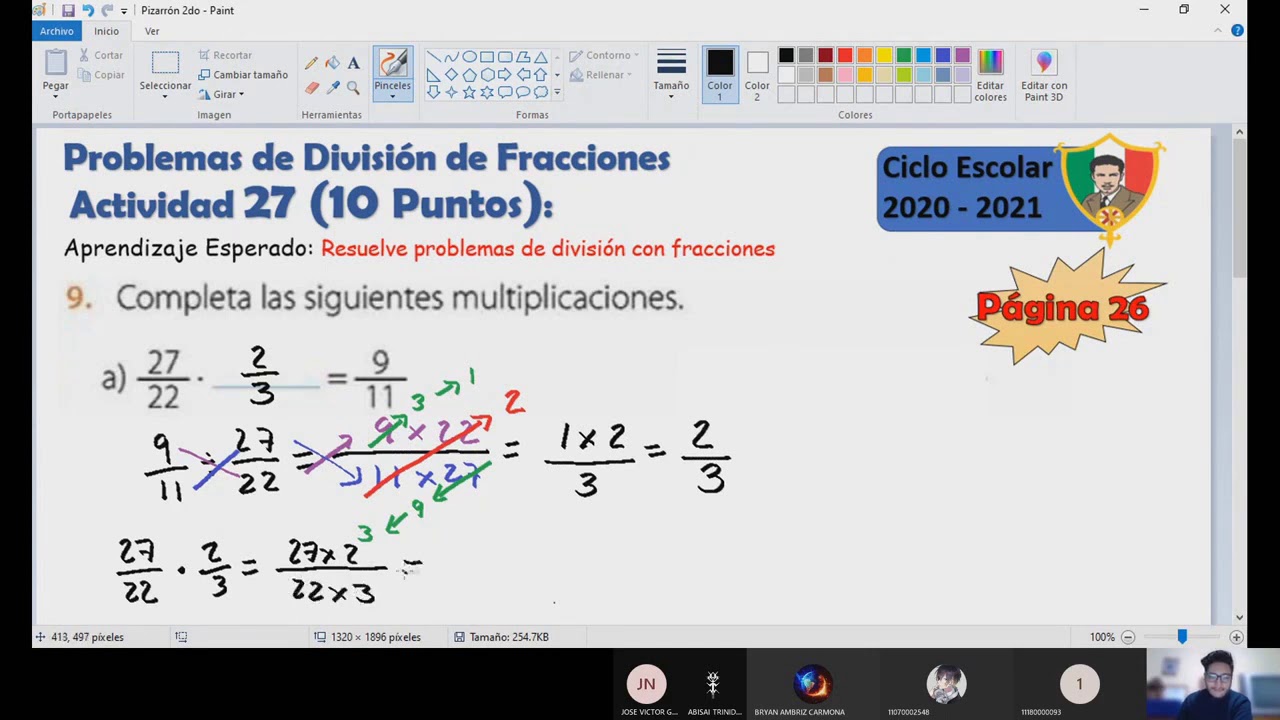 Encontrar el Factor Faltante en una Multiplicación de Fracciones - YouTube