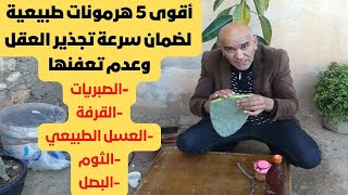 أقوي 5 هرمونات طبيعية لضمان سرعة تجذير  العقل وعدم تعفنها / Plant rooting hormone .