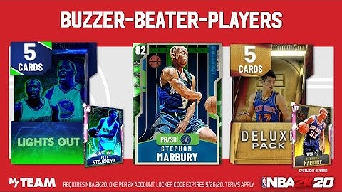 Nba 2K20 Myteam *Locker Code* (Buzzer-Beater-Packs)
