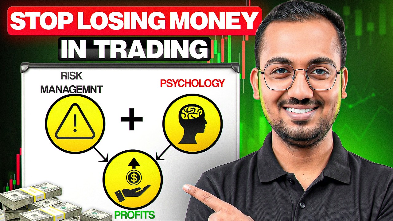 Stop losing money in Trading | Risk Management 🔥 And Psychology - YouTube