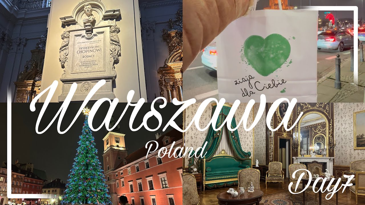 【ワルシャワ🇵🇱女一人旅】7日目 市民の力で復興したワルシャワの幻想的な景色に感動した日🥺💖