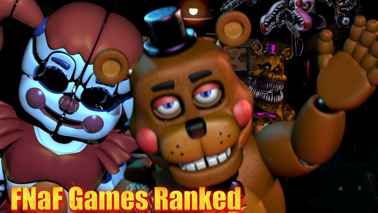 FNaF Games Tier List YouTube fnaf-games-tier-list-youtube