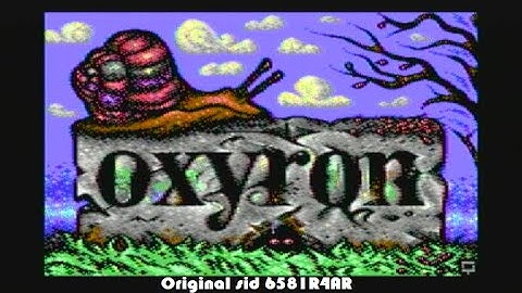 C64 - Demo Natural Wonders by Oxyron (2007) with original sid 6581R4AR