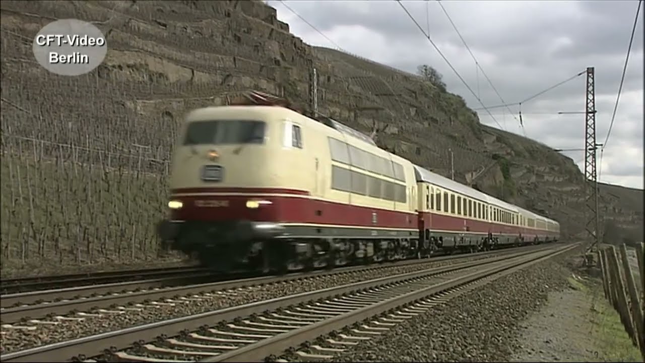 Arbeitstier im IC-Verkehr - Baureihe 103