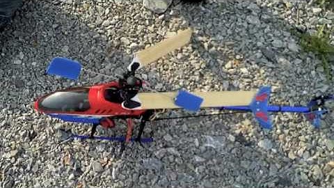 Esky Belt CP v2 inverted crash