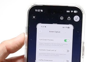 How To Change Screenshot Settings On iOS 26!