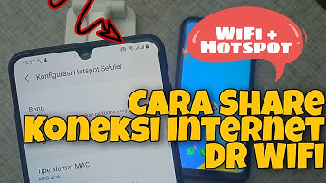 Cara Share WiFi Dengan Hotspot (WiFi + Hotspot) Samsung Galaxy M32 M21 A03S M12 M42 M22 One UI 3.1