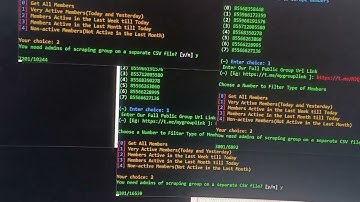 [Updated 2023] Telegram Multiple Scrape Real Members 10K+ from Group Premium Script 4.0 🔥✅