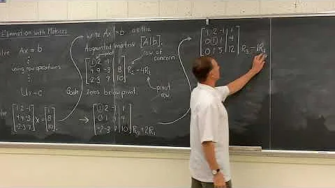 2 3 Elimination Using Matrices