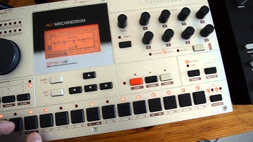 Elektron Machinedrum sequencing Korg Volca Beats = accents
