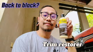Trim Restorer ng GUAPO Car Care Solutions Balik Back to Black nga ba? | Midnight Kaiju / OtoCulture