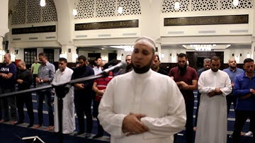 صلاة العشاء وما تيسر من سورة التوبة بصوت الشيخ مصطفى عزت حميدان