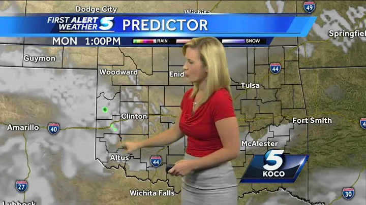 Monday morning weather forecast